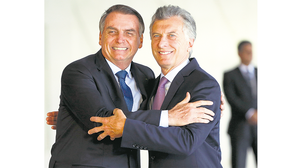 Mauricio Macri recibirá a Jair Bolsonaro el mes que viene.