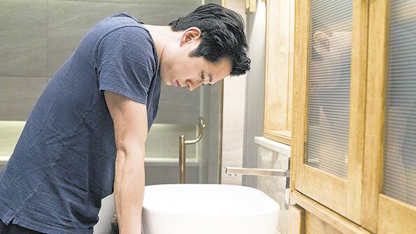 Yeun en Burning. El actor vivió en Seúl hasta los cinco años, cuando sus padres emigraron a Estados Unidos.