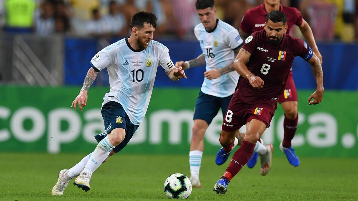 Messi, esta vez estuvo entre los más flojitos de la Argentina. "No estoy haciendo mi mejor Copa América", admitió.