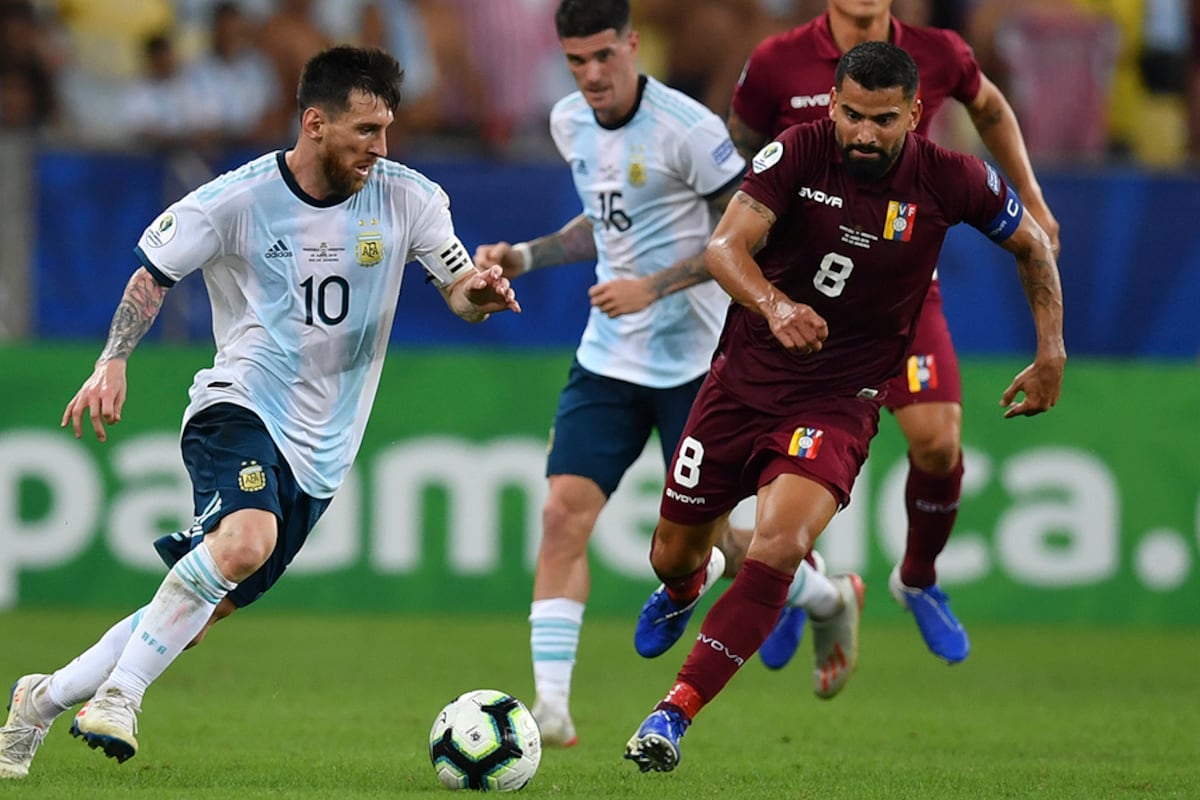 Messi, esta vez estuvo entre los más flojitos de la Argentina. "No estoy haciendo mi mejor Copa América", admitió.