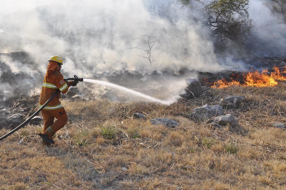 Incendio cerro Uritorco