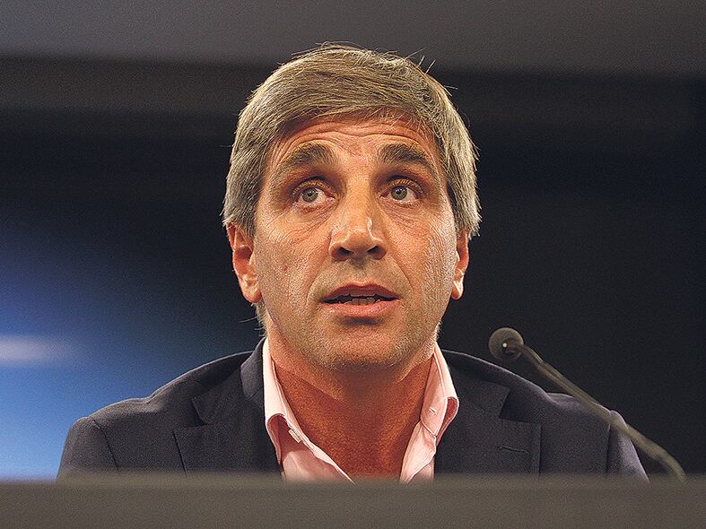 Luis Caputo, ministro de Finanzas.