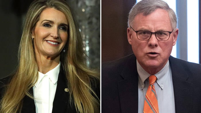 Kelly Loeffler y Richard Burr.