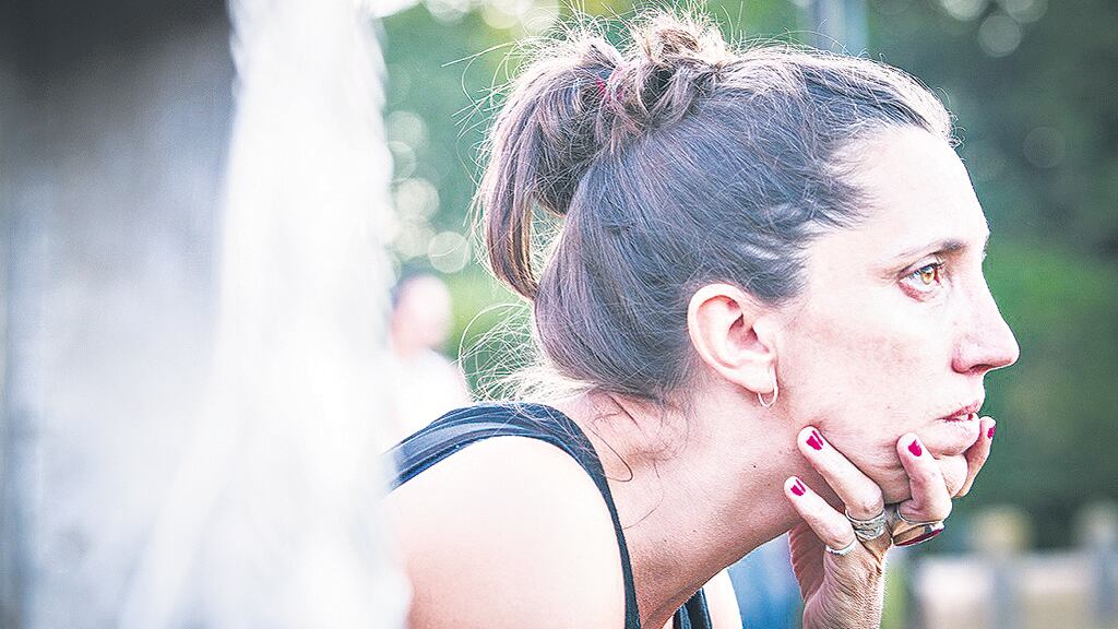 Cendoya monta su espectáculo en la Manzana 30 de la Villa 20, en Villa Lugano.