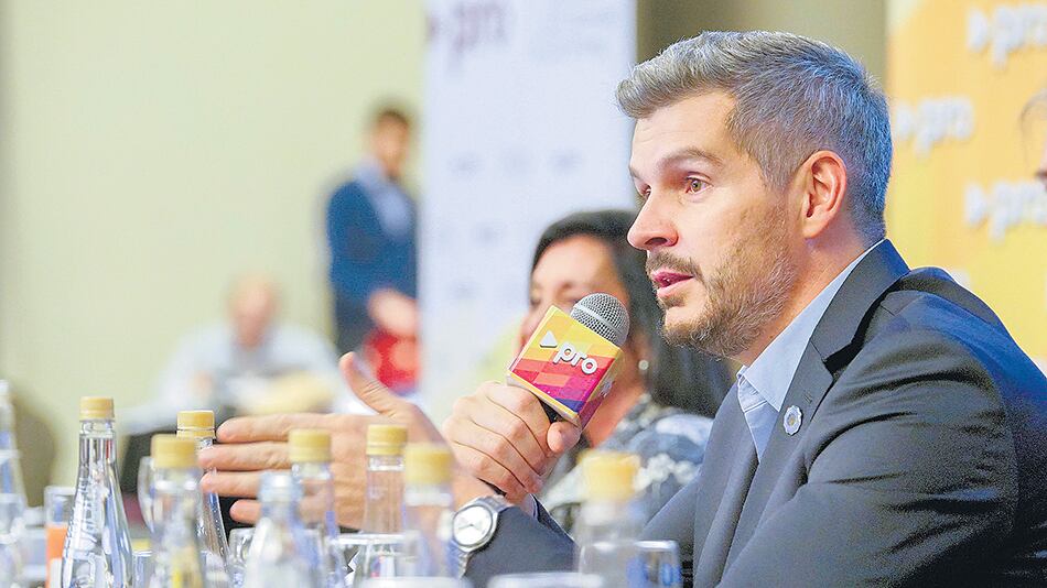 El jefe de Gabinete, Marcos Peña, buscó transmitir un mensaje más realista sobre la situación.
