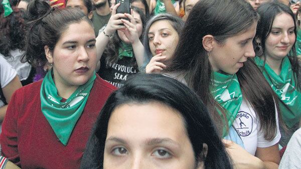 La despenalización del aborto es un reclamo que crece.