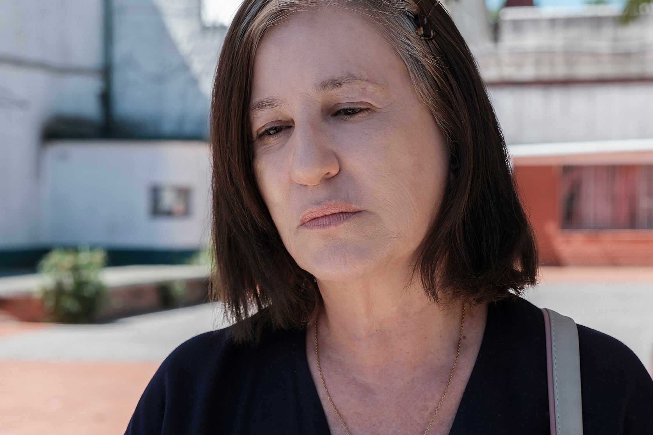 Mercedes Morán en "Elena sabe", sobre una novela de Claudia Piñeiro.