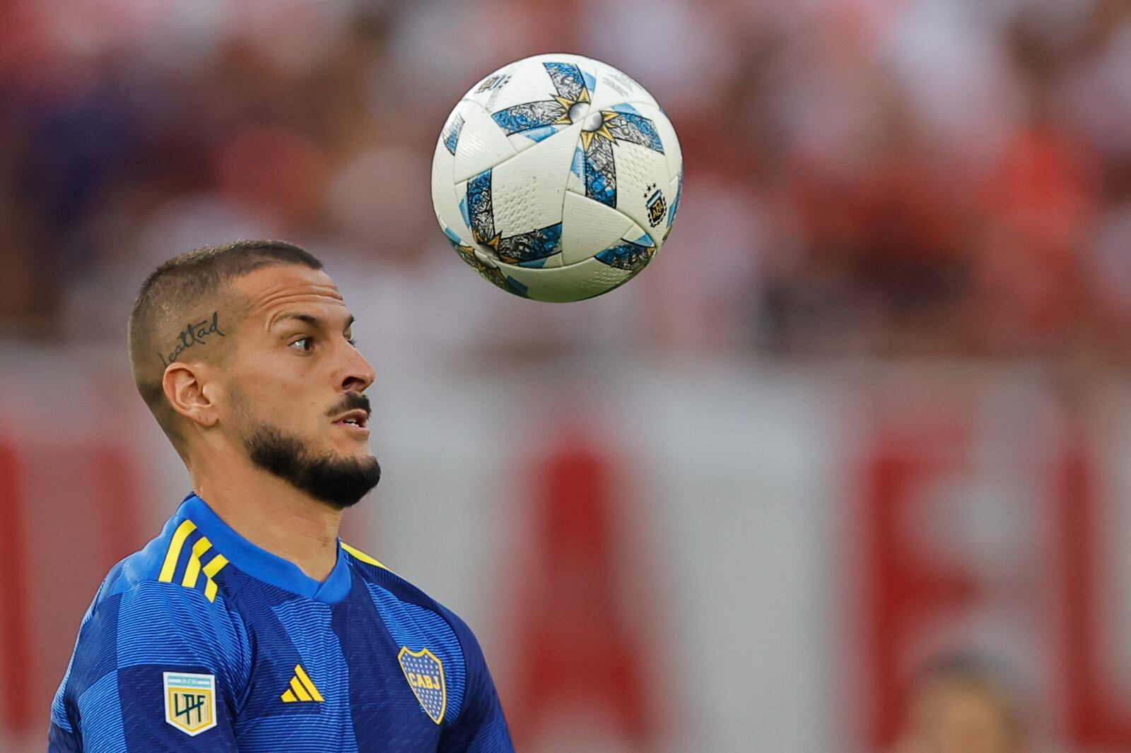 "Pipa" Benedetto superó la molestia estomacal y trabajó a la par del equipo