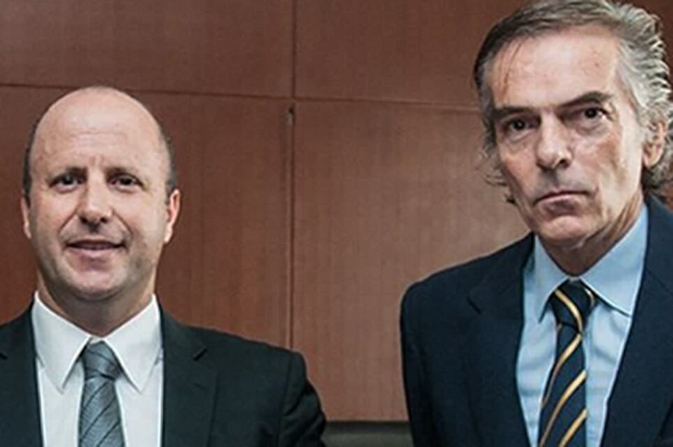 Los jueces Mariano Borinsky y Gustavo Hornos.