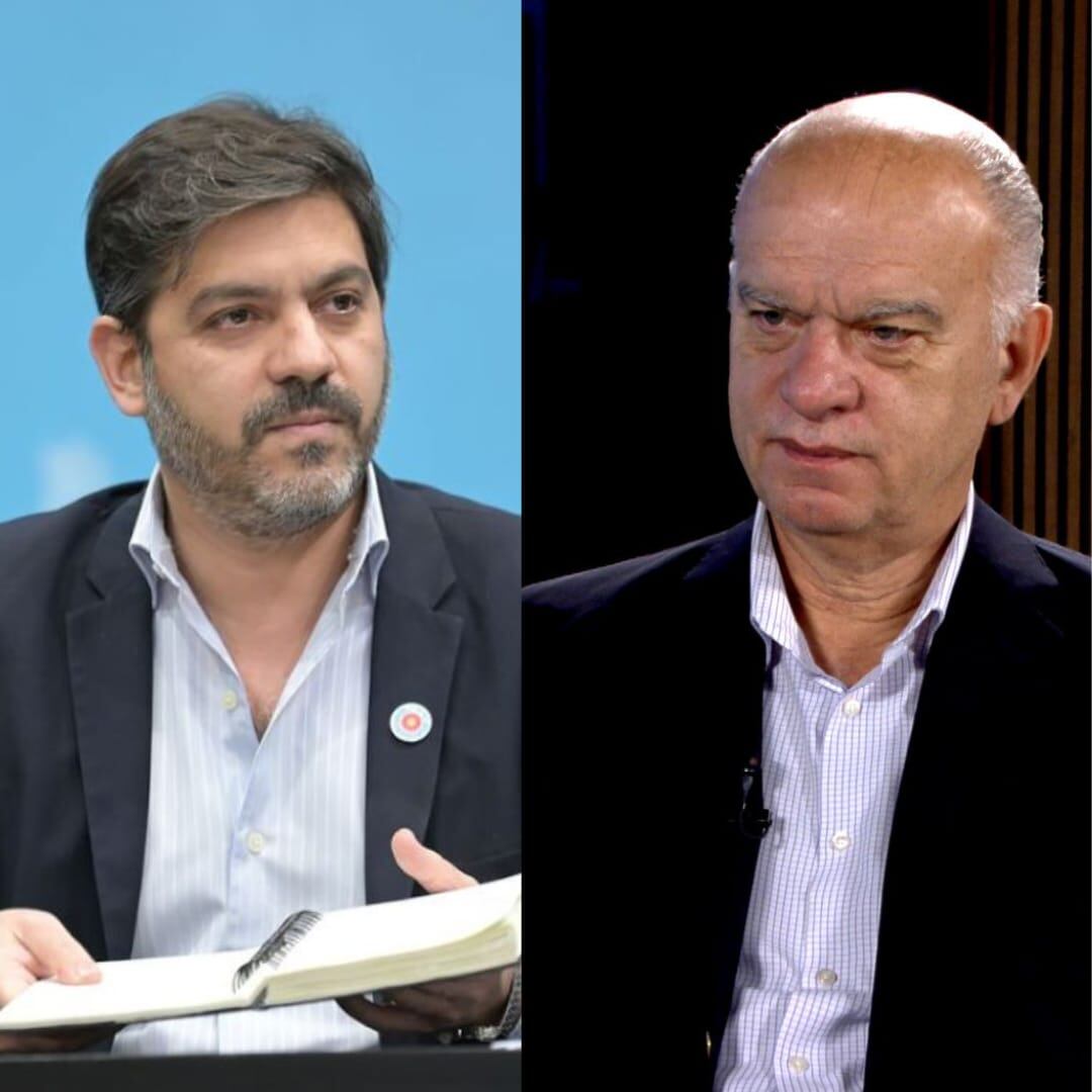 Carlos Bianco y Néstor Grindetti