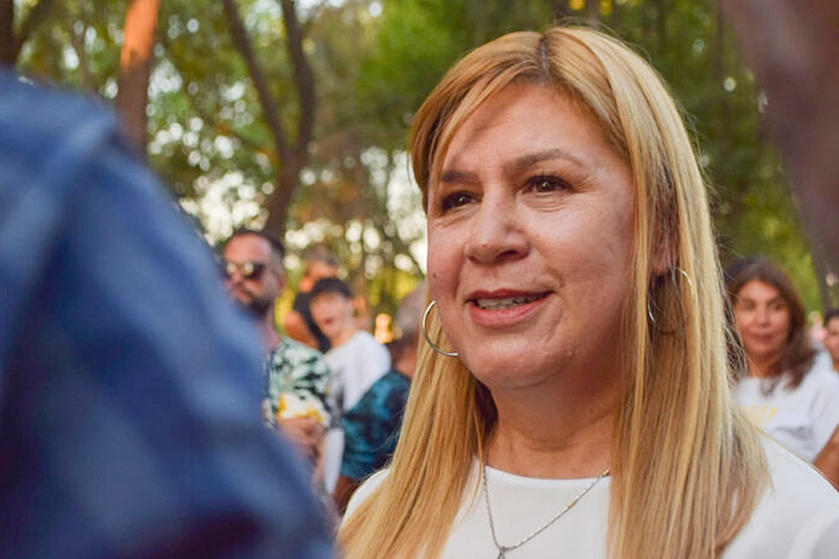 Gloria Ruiz, la vicegobernadora suspendida de Neuquén.