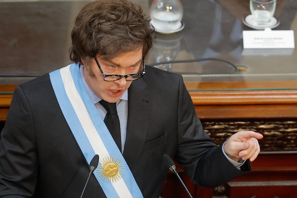 El discurso completo de Javier Milei en la apertura de sesiones del ...