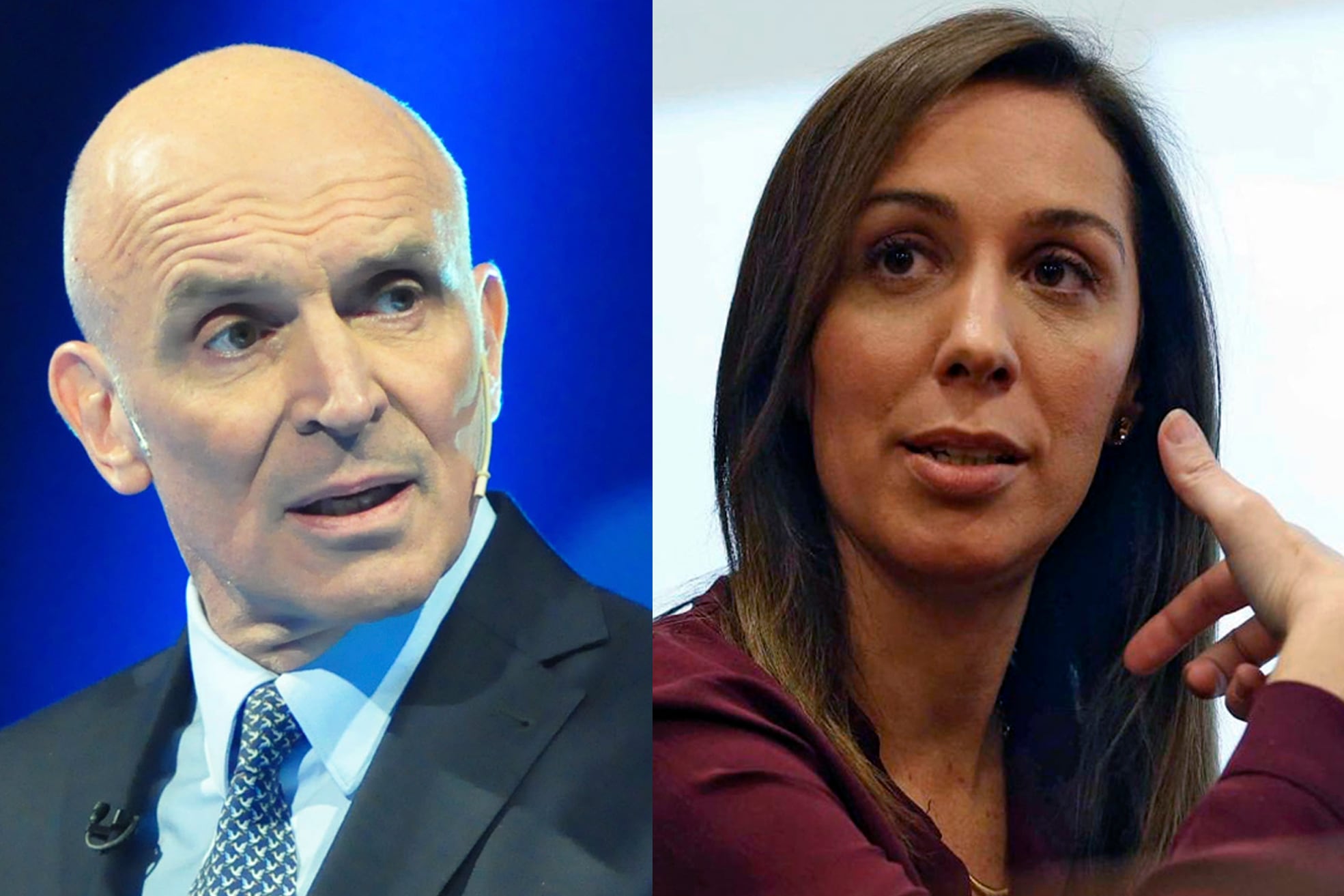 Los diputados José Luis Espert y María Eugenia Vidal.