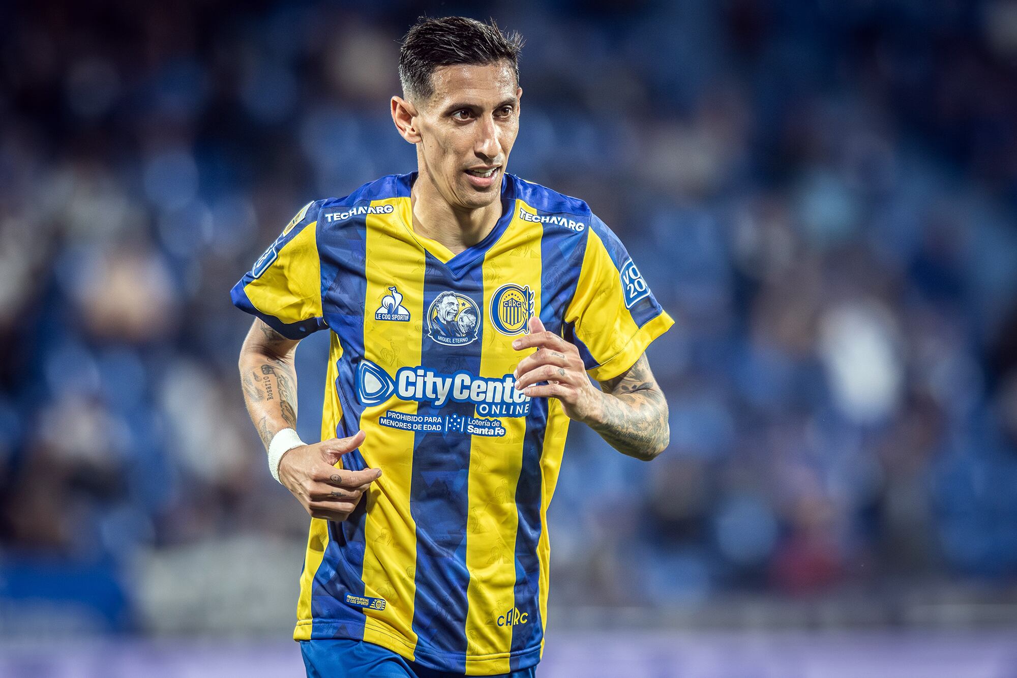 Di María pidió el cambio el sábado pasado y está en duda frente a Platense.