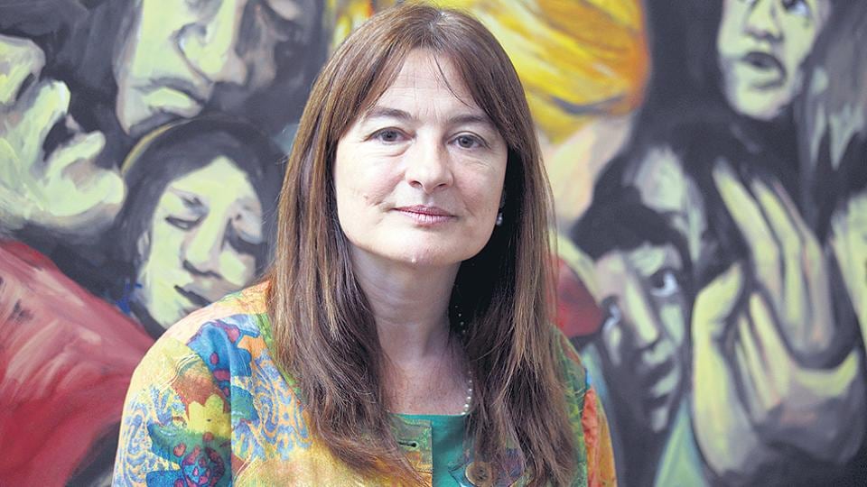 La ministra apuntó al Poder Judicial.