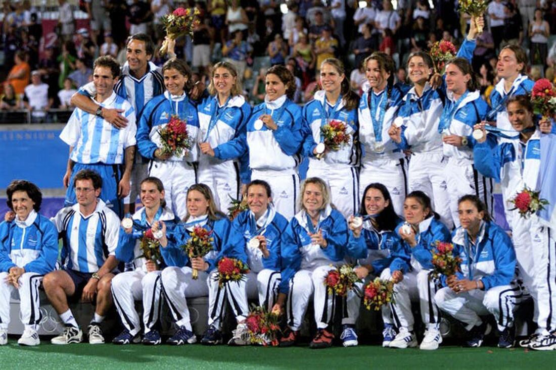 Las Leonas, medalla de plata en Sydney 2000