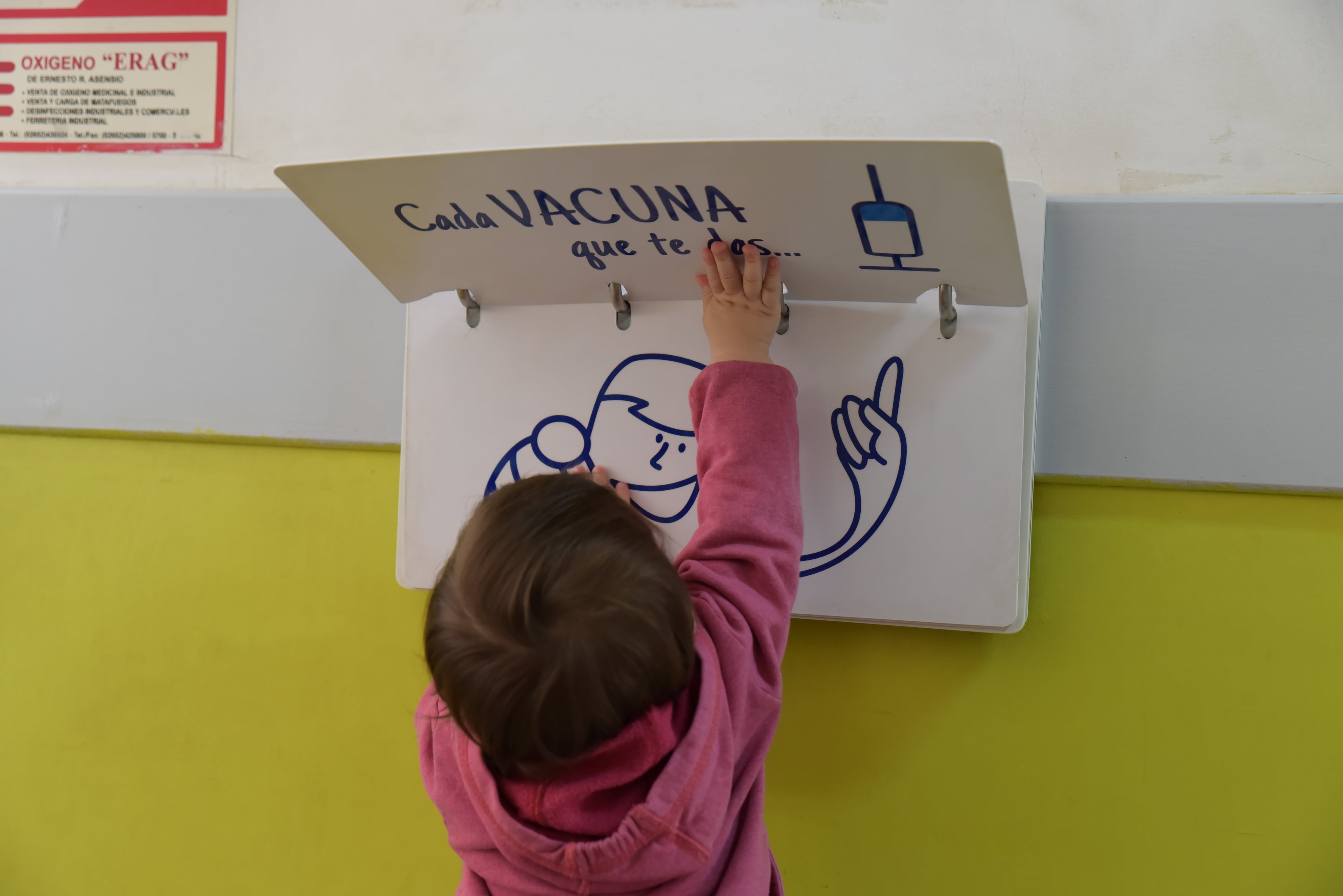 Vacunación Covid-19: ya enviaron los primeros turnos para vacunar a menores entre 6 meses a 2 años, 11 meses y 29 días en la provincia de Buenos Aires. Imagen: Télam. 