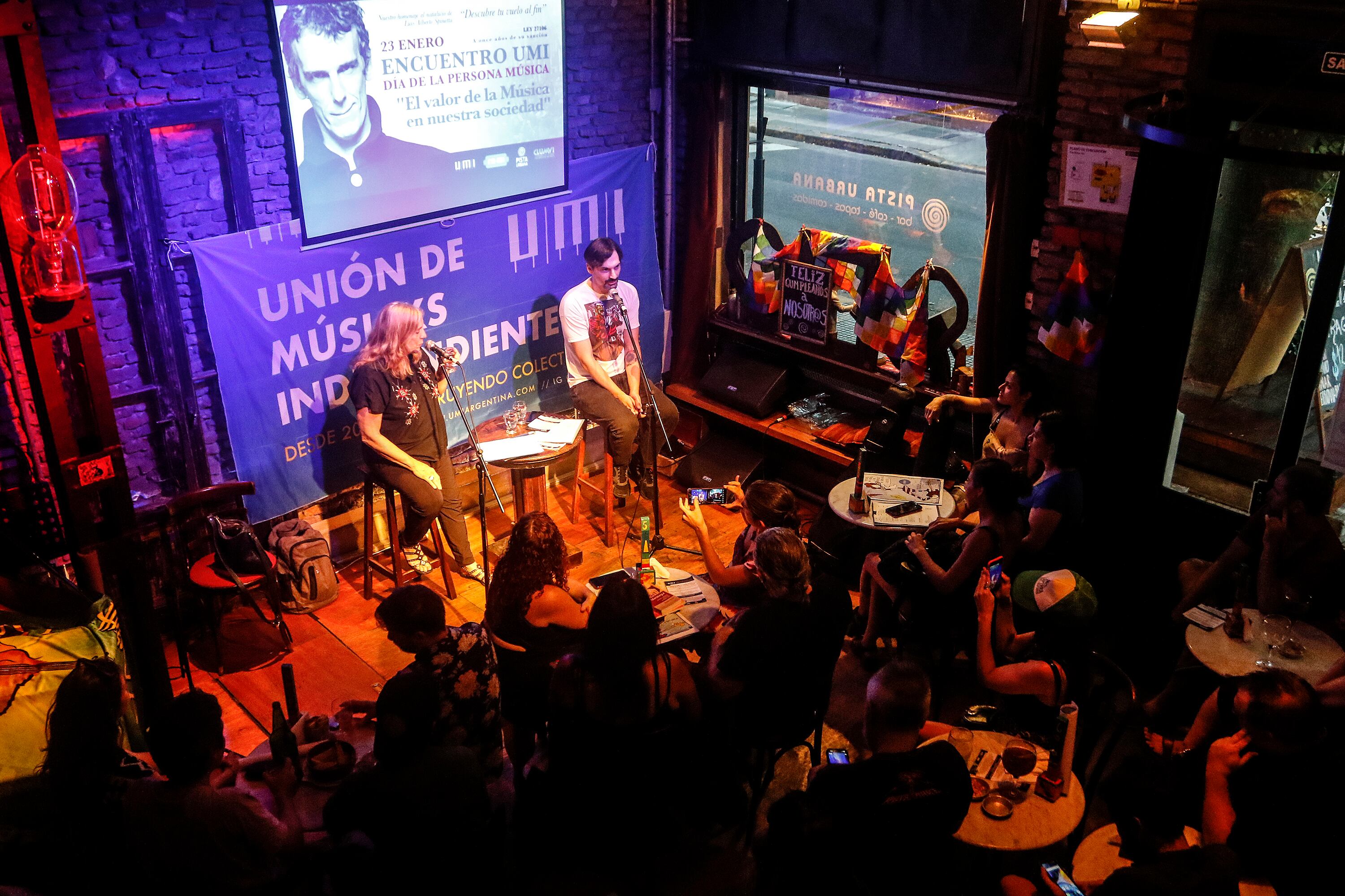 En el encuentro se ventilaron varias problemáticas del trabajo musical