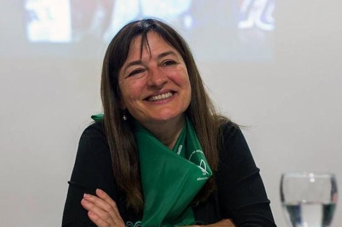 La ministra Estela Díaz. 