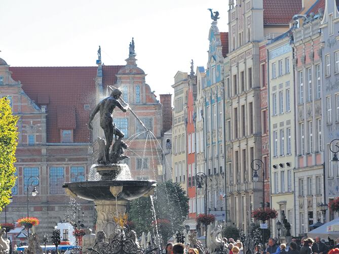 La Fuente de Neptuno, “anillo de bodas” entre Danzig y el mar.