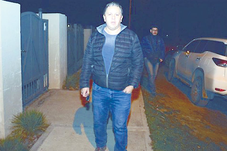 Fabián Gutiérrez fue incluido entre los procesados por asociación ilícita, pero tiene la ventaja de estar libre.