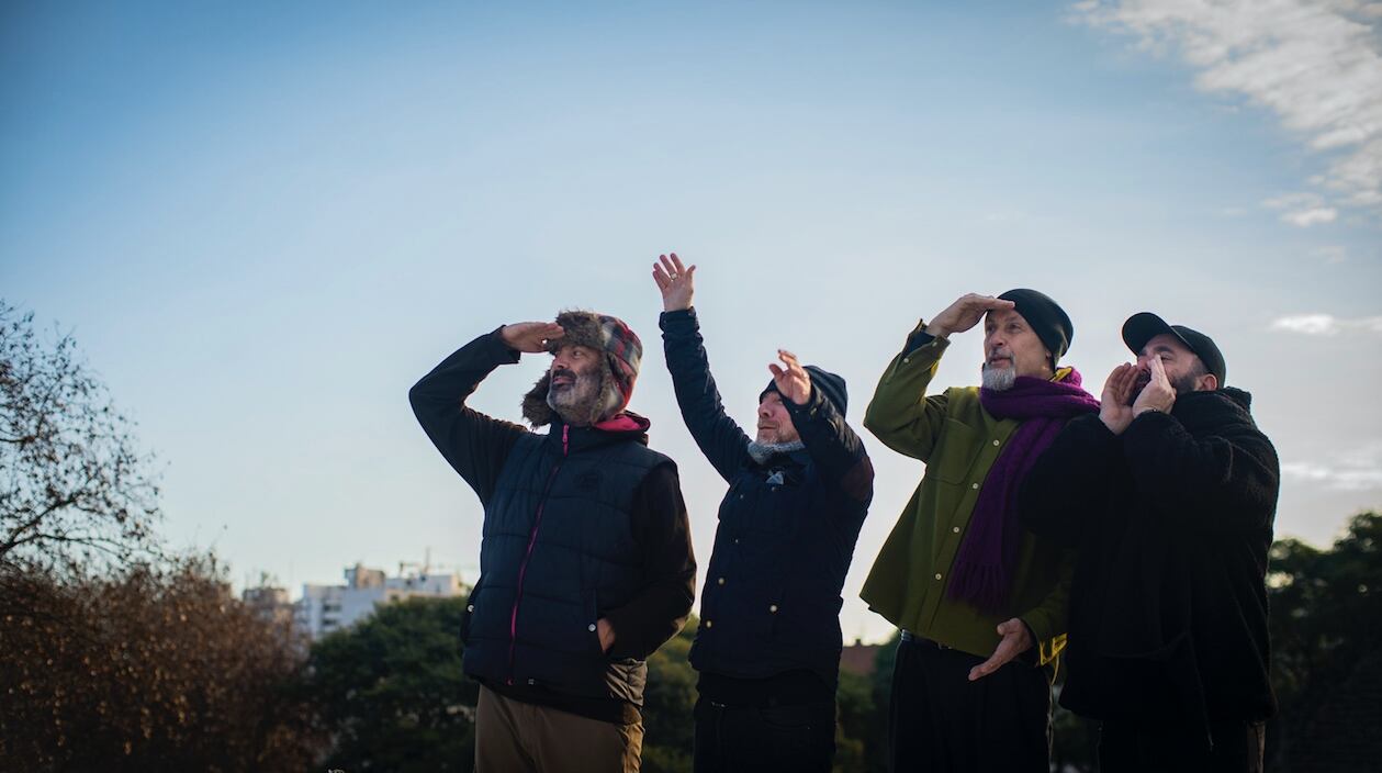 Exilio Psíquico, en la formación que grabó su nuevo disco