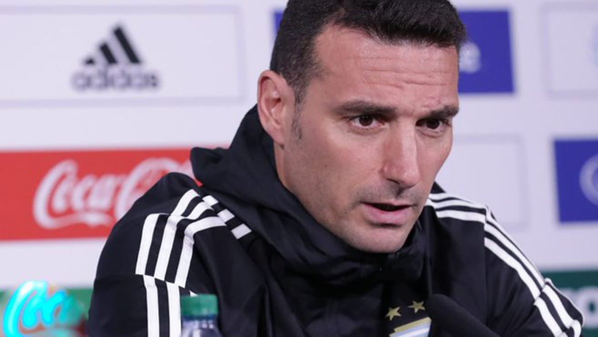 Lionel Scaloni, seleccionador argentino.