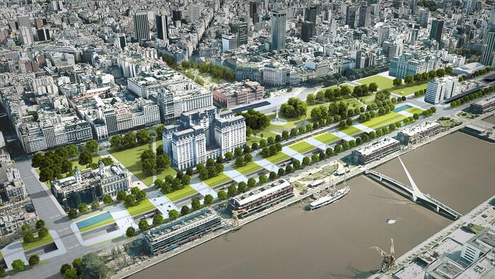 La parcela que será vendida es la última disponible en Puerto Madero.