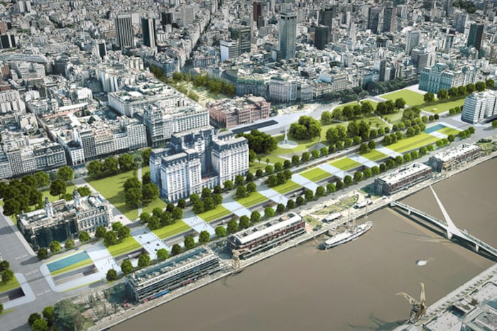 La parcela que será vendida es la última disponible en Puerto Madero.