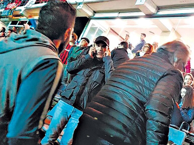 En vez de ir al Congreso, Arribas fue el miércoles a ver a San Lorenzo.