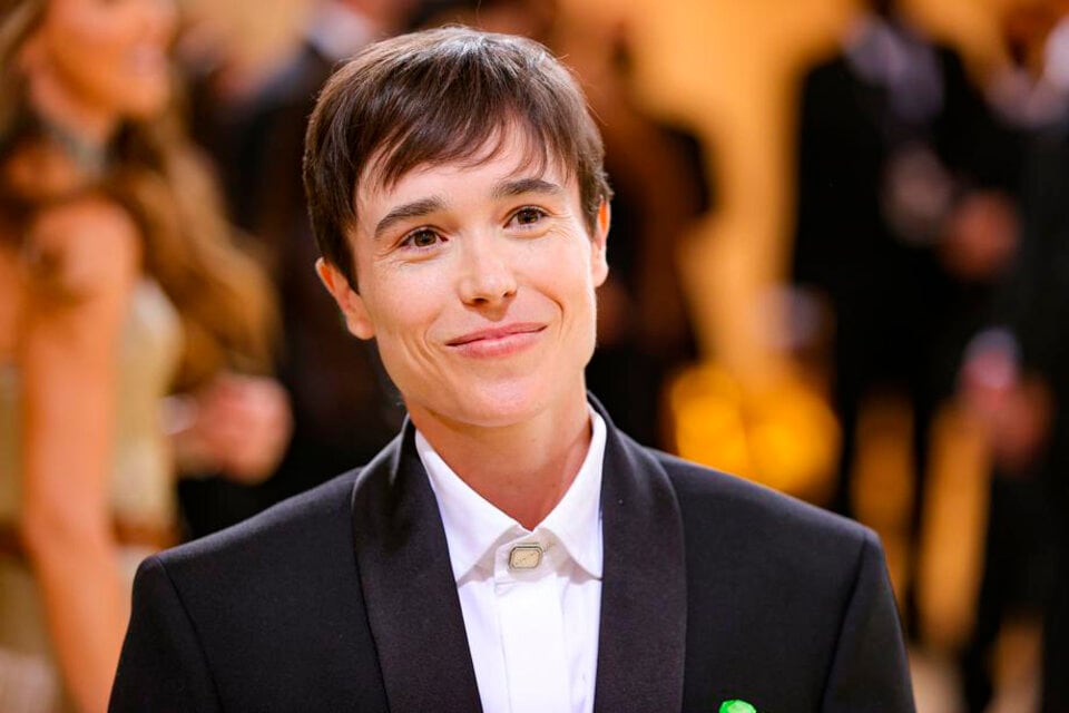 El personaje interpretado por Elliot Page en The Umbrella Academy se adaptó a la transición del actor. Imagen: AFP