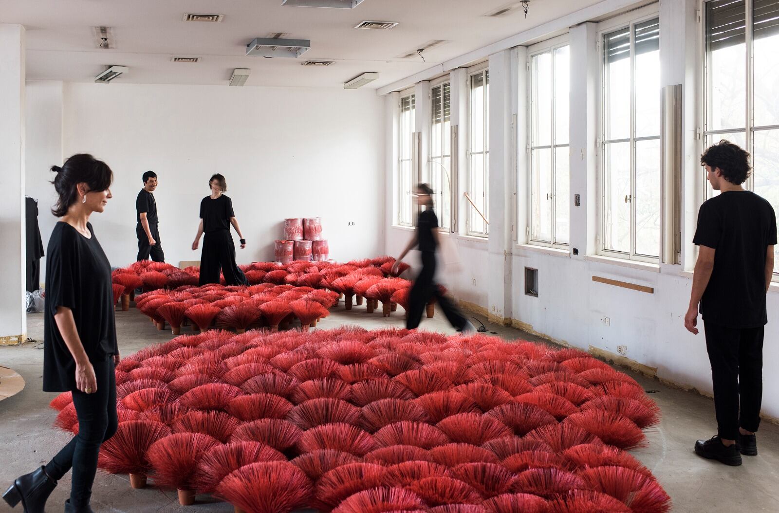 Arrecife, instalación del artista visual y arquitecto Gaspar Libedinsky.