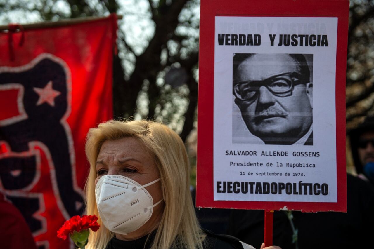 Homenaje a las víctimas de la dictadura en el aniversario del año pasado.