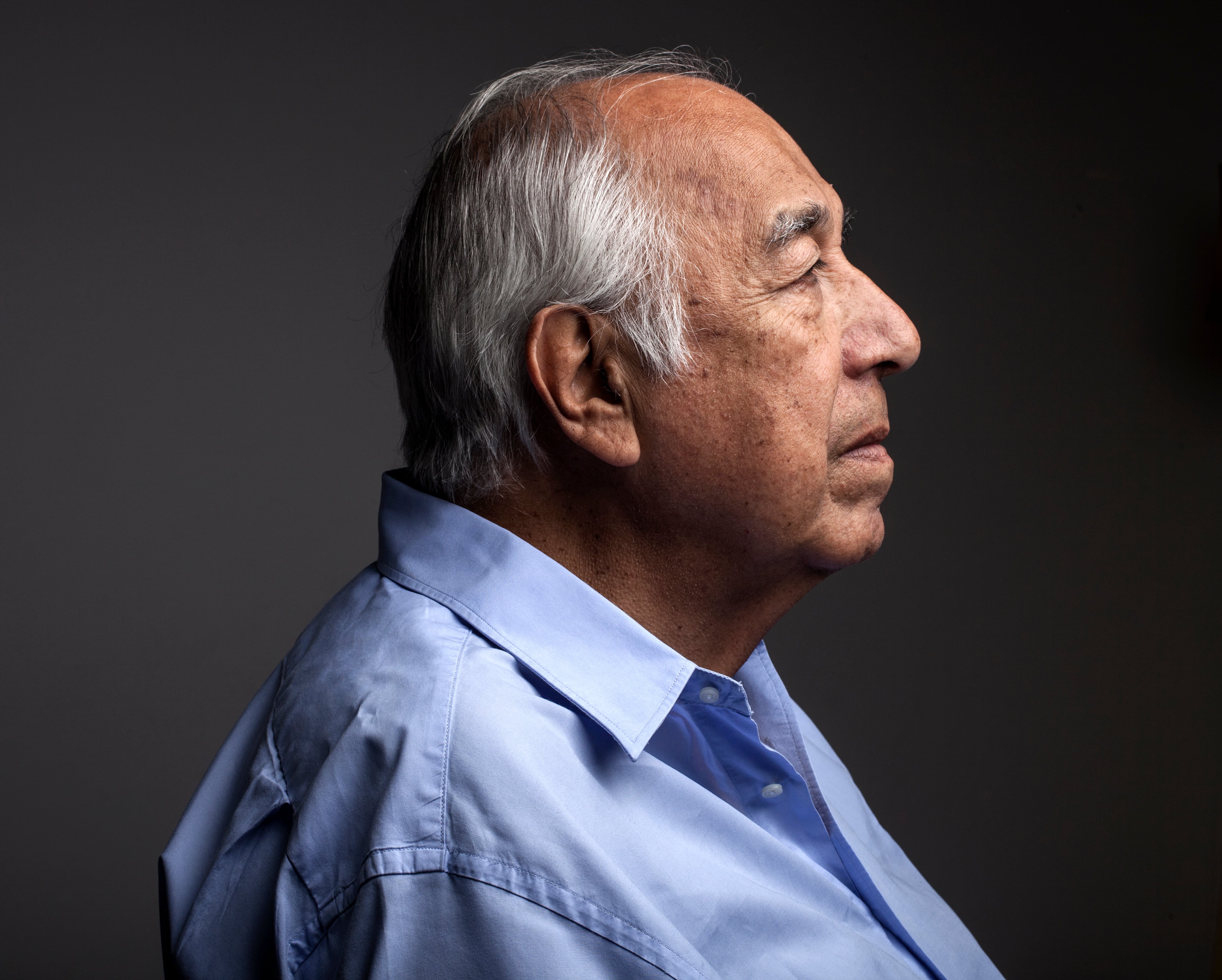 Manolo Juárez retratado por Nora Lezano en 2015.