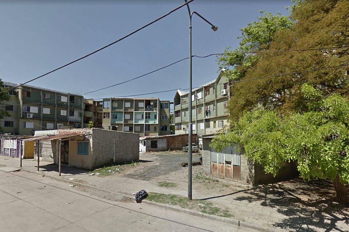 Sanguinetti al 5600, donde balearon a los pibes.