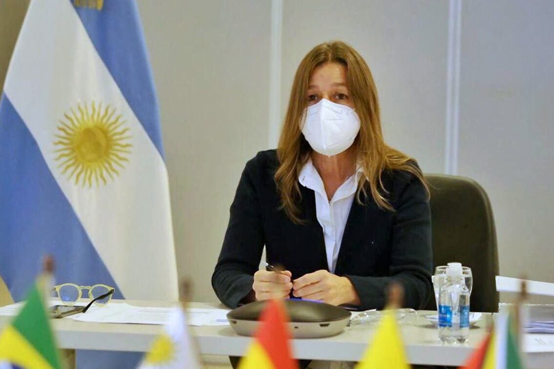Sabina Frederic, ministra de Seguridad.