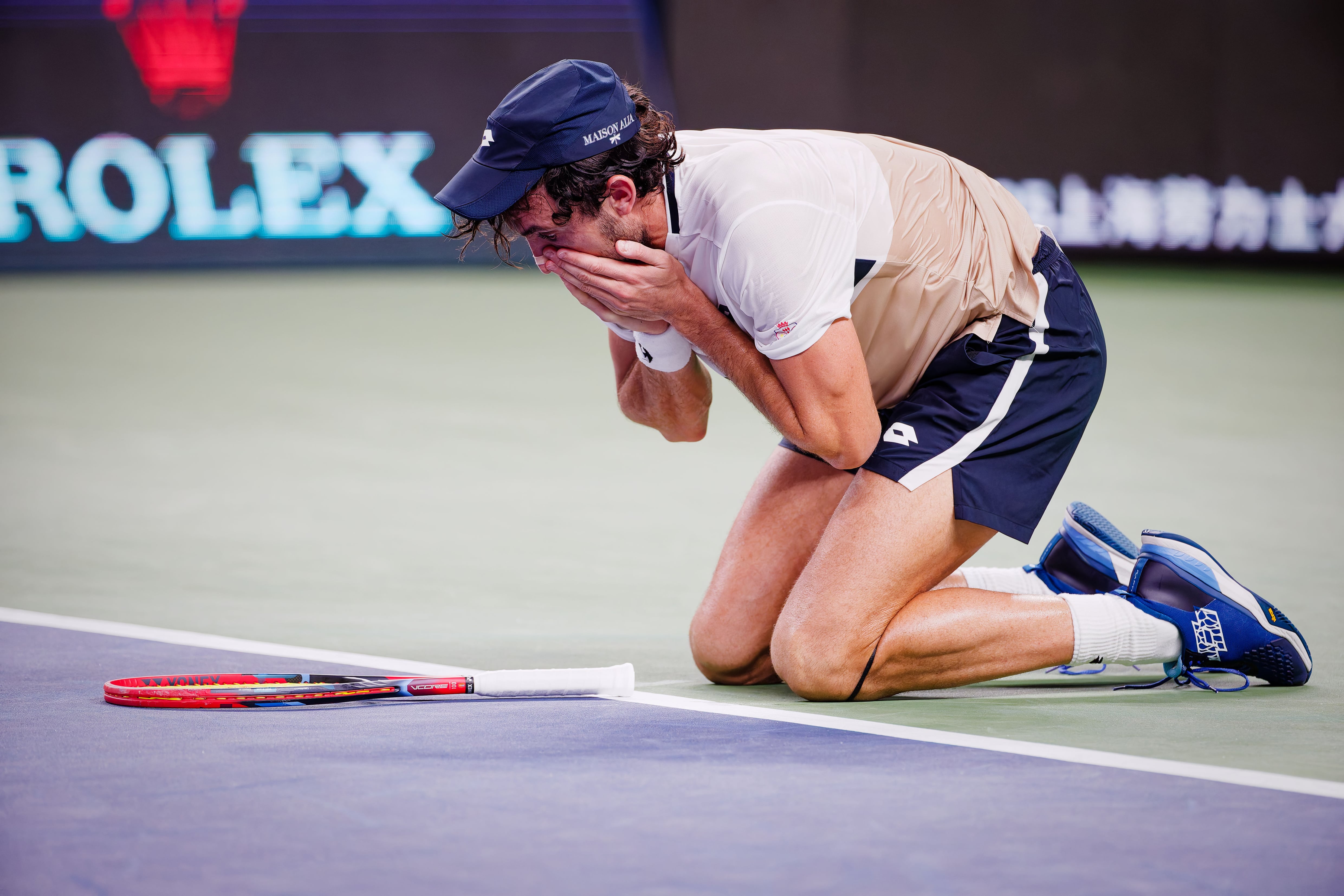 Vacherot no puede creer lo que está viviendo a sus 26 años