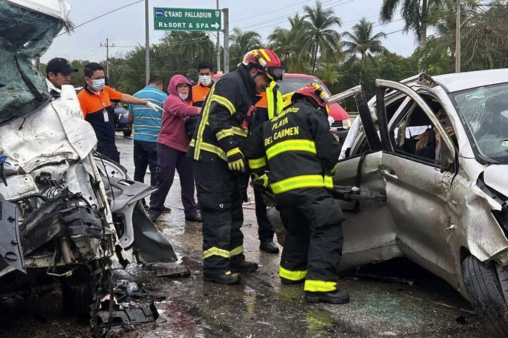 El choque causó la muerte de cinco ciudadanos argentinos y un mexicano