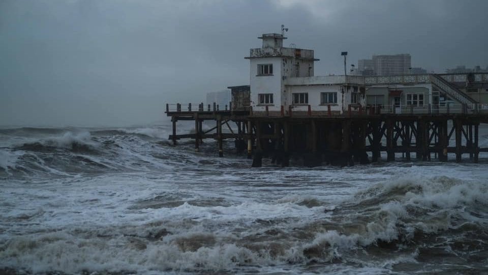 El temporal dejó un rastro de destrucción, con caídas de mampostería, carteles, árboles y otros daños, aunque hasta el momento no se han reportado heridos.(foto: X@mdqreport)