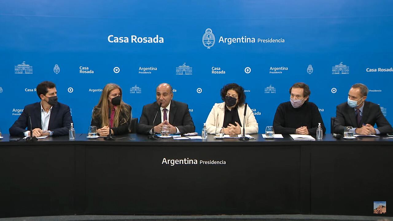 Juan Manzur anunció que un préstamo del Banco Muncial por 500 millones de dólares se destinará al pago de vacunas de Pfizer y Moderna.