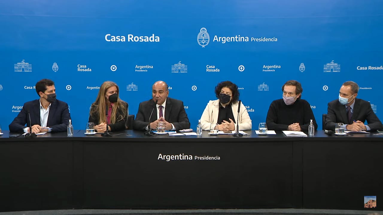 Juan Manzur anunció que un préstamo del Banco Muncial por 500 millones de dólares se destinará al pago de vacunas de Pfizer y Moderna.