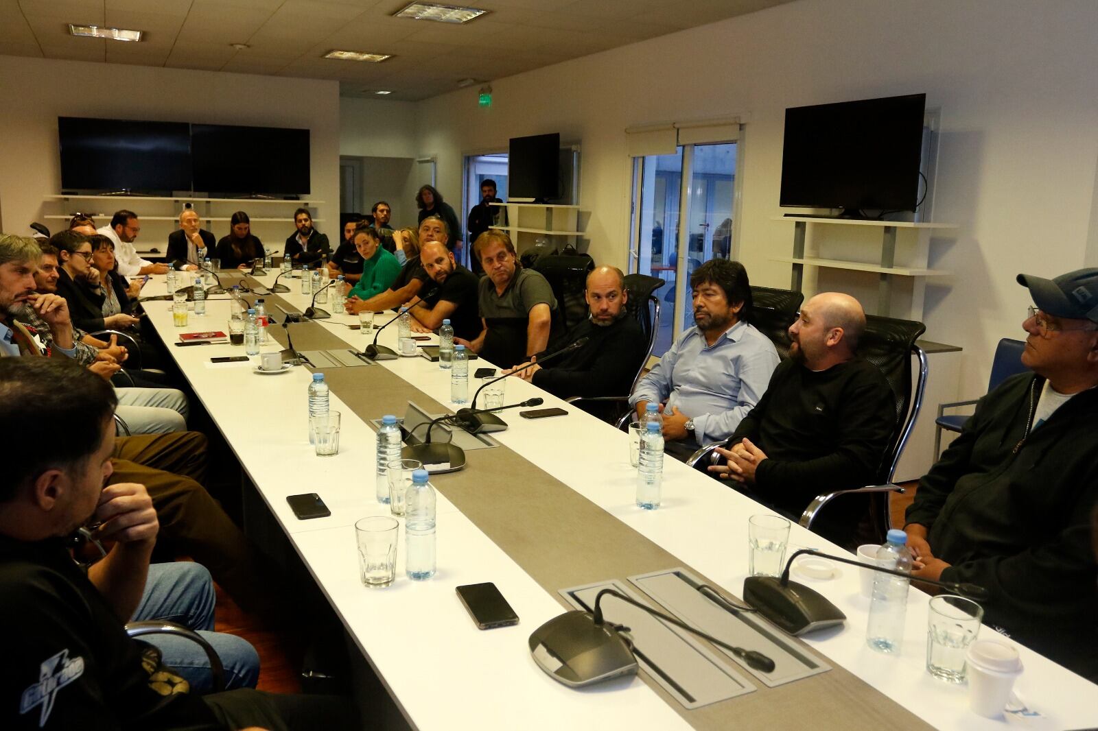 Del encuentro participaron varios dirigentes deportivos