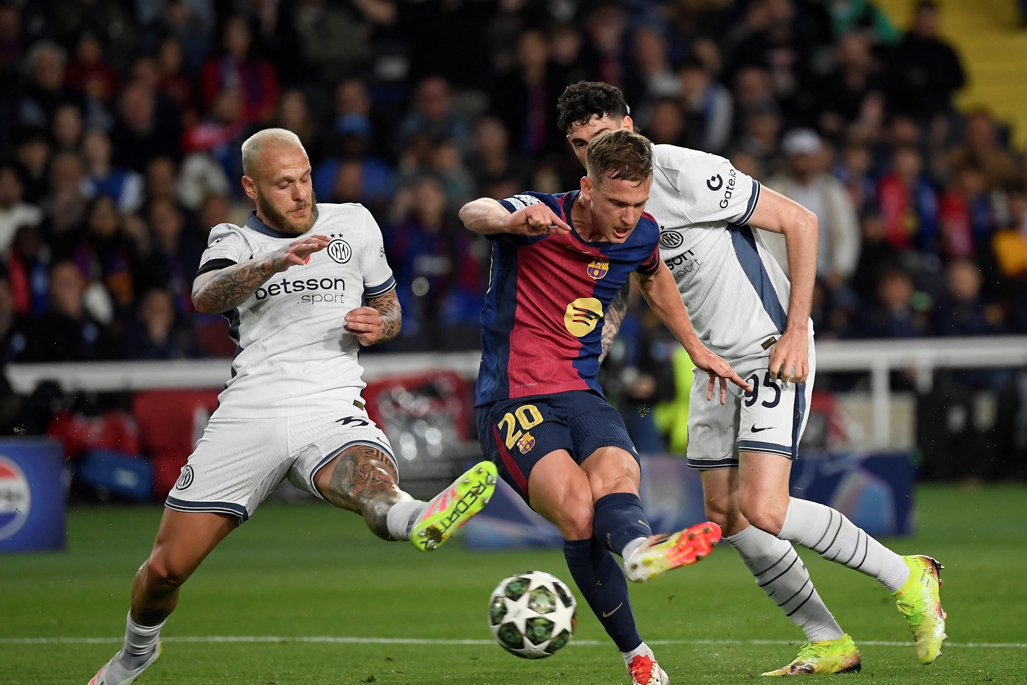 Barcelona protagonizaron un partidazo en la ida en España