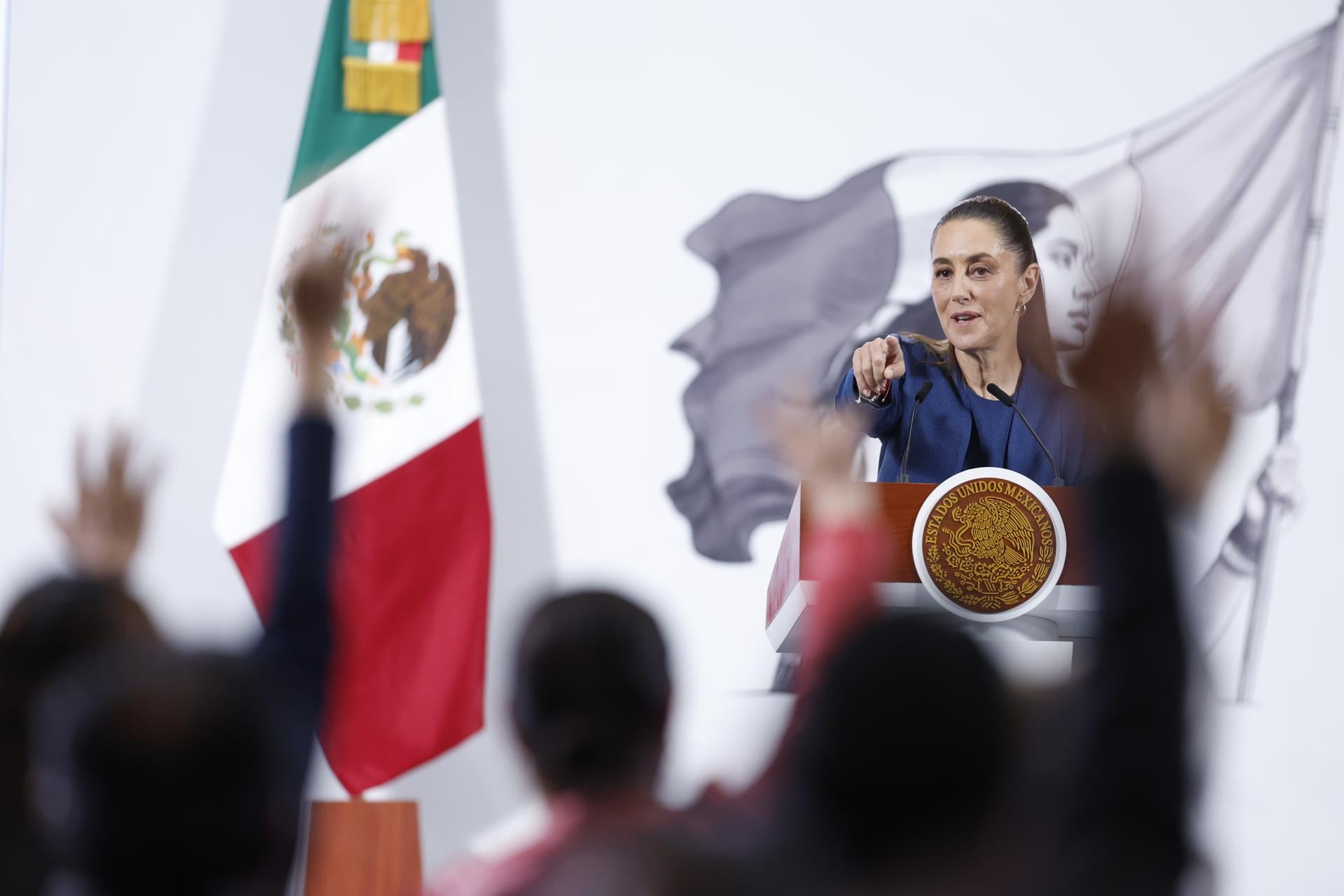 Claudia Sheinbaum, presidenta de México.