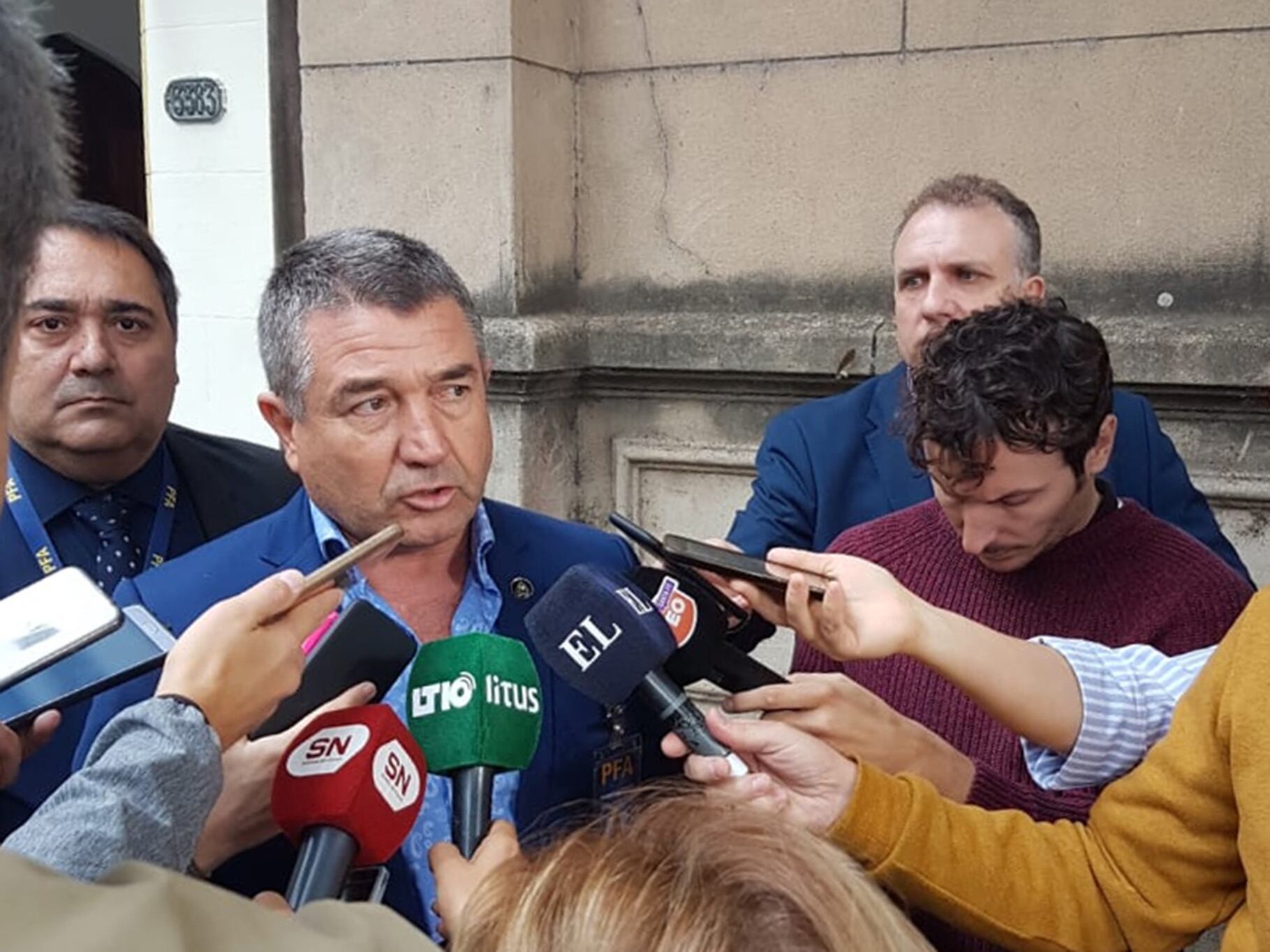 Néstor Roncaglia anunció las detenciones.