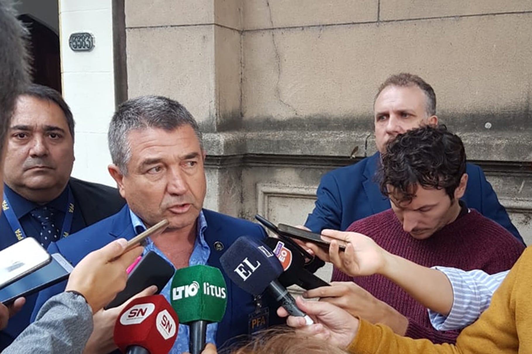 Néstor Roncaglia anunció las detenciones.