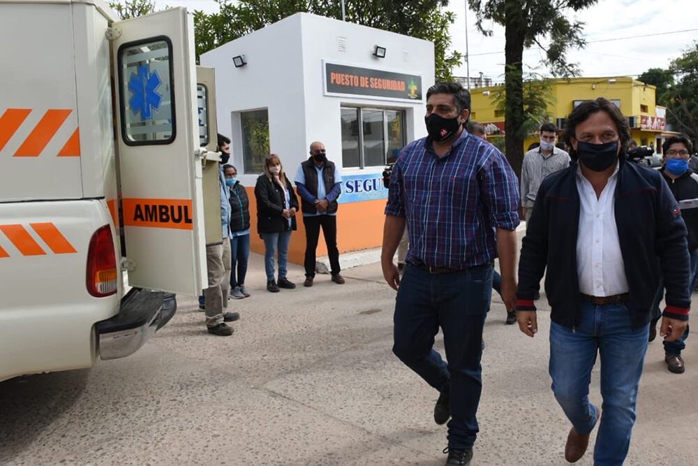 Mario Mimessi y Gustavo Sáenz 