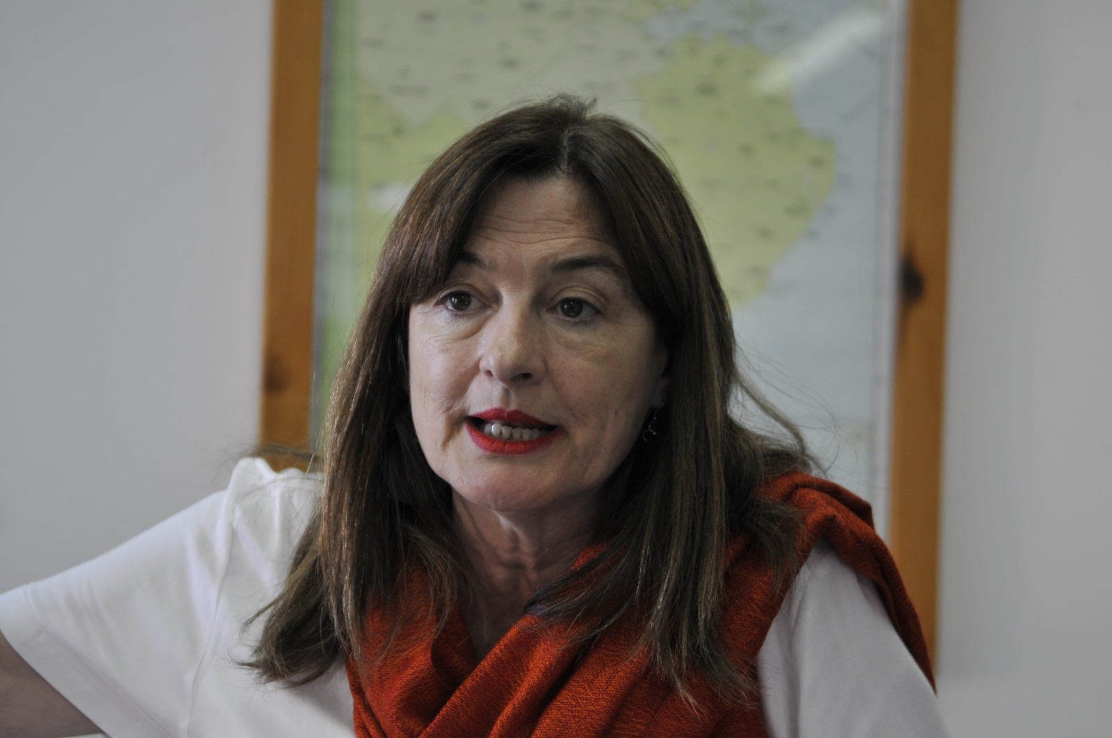 Estela Díaz comanda la única cartera destinadas a las políticas de género del país.  