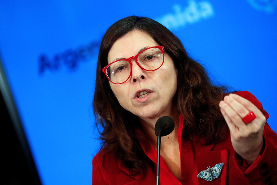 Silvina Batakis, presidenta del BNA.