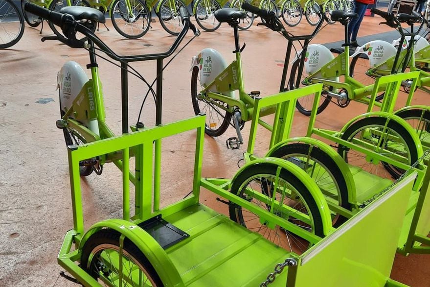 En cada estación habrá entre 5 y 6 bicicletas.